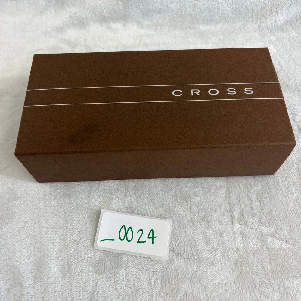 Cross Satin Silver Ballpoint Pen Set Silver Executive Gift Table Mountain Casino
